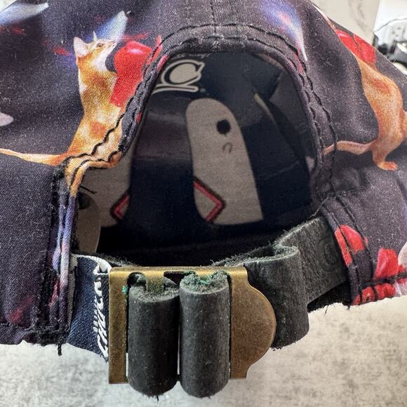 Original Chuck Boxing Cats Adjustable Cap Hat Leather Buckle - Picture 7 of 10